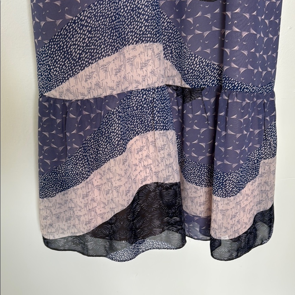 BB Dakota All Mixed Up Ruffle Sleeve Dress, Sz M - Picture 7 of 10